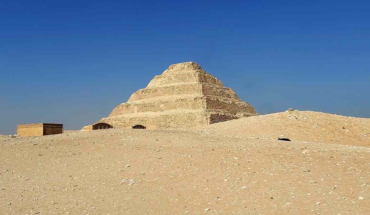 The Step Pyramid of Djoser in Saqqara