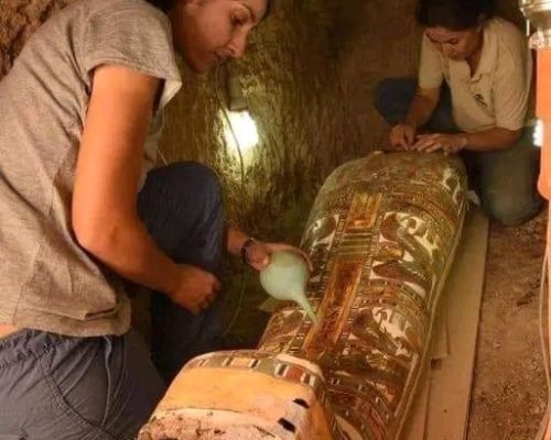 Egyptian Archaeologists Experience in Saqqara1