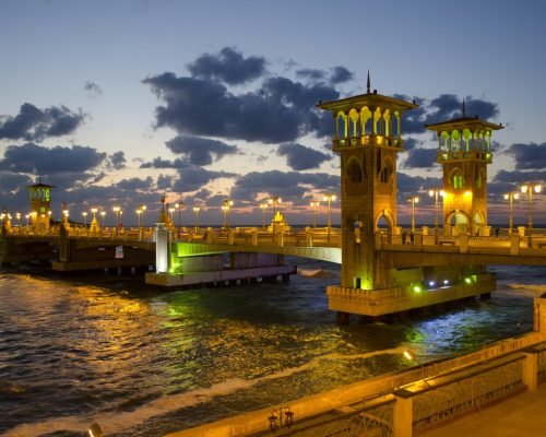 The Stanley Bridge in Alexandria